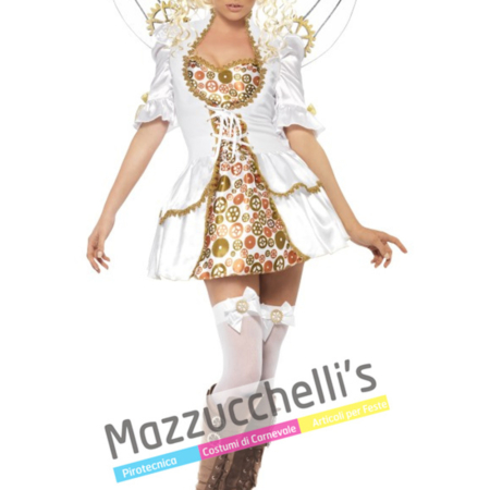 Costume Angelo Steampunk -Viaggio nel Tempo - Mazzucchellis