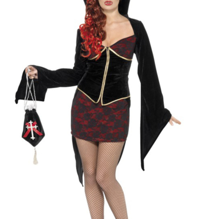 costume sexy vamp vampira halloween , carnevale o altre feste a tema - Mazzucchellis