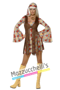 Costume Donna Hippie anni 60 70 - Mazzucchellis