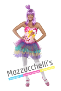 costume Cantante Famosa Katy Perry in California Gurls donna cantante famosa - Mazzucchellis