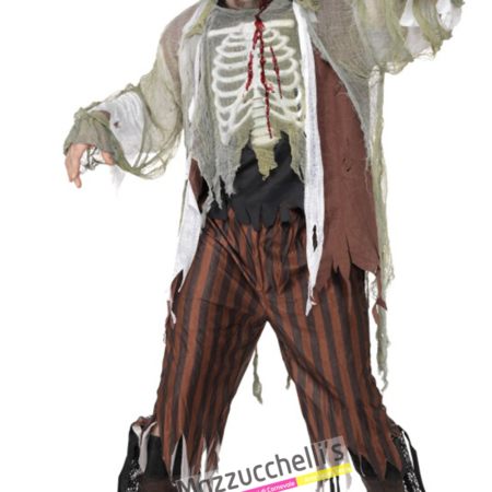 COSTUME pirata zombie horror carnevale halloween o altre feste a tema - Mazzucchellis