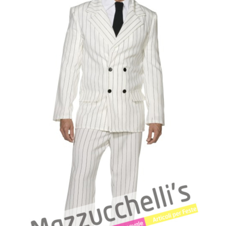 costume Gangster bianco Anni '20 - Mazzucchellis