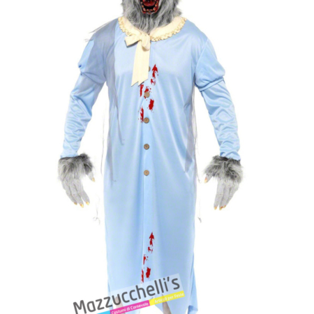 costume horror lupo cattivo fiaba cappuccetto rosso carnevale halloween o altre feste a tema - Mazzucchellis