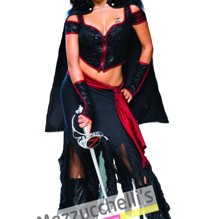 Costume Lady Zorro – Ufficiale - Mazzucchellis