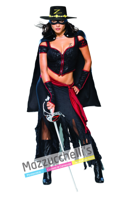 Costume Lady Zorro – Ufficiale - Mazzucchellis