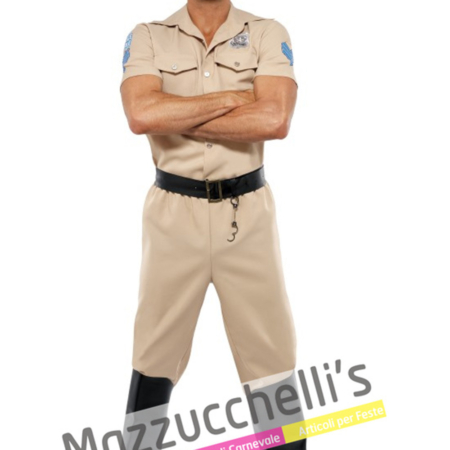 Costume Poliziotto del Gruppo Musicale Village People anni ’70 – ’80 - Mazzucchellis