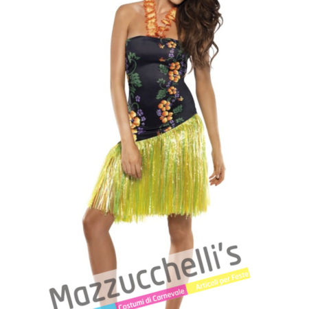 Costume Sexy Hawaiiana mondo - Mazzucchellis