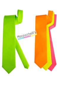 Cravatta Fluorescente colori assortiti eleganti - Mazzucchellis