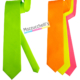 Cravatta Fluorescente colori assortiti eleganti - Mazzucchellis