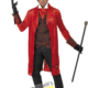 costume dracula vampiro rosso carnevale halloween o altre feste a tema - Mazzucchellis