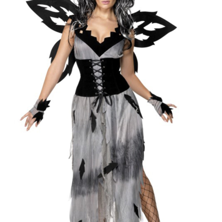 costume fata nera gotica halloween , carnevale o altre feste a tema - Mazzucchellis