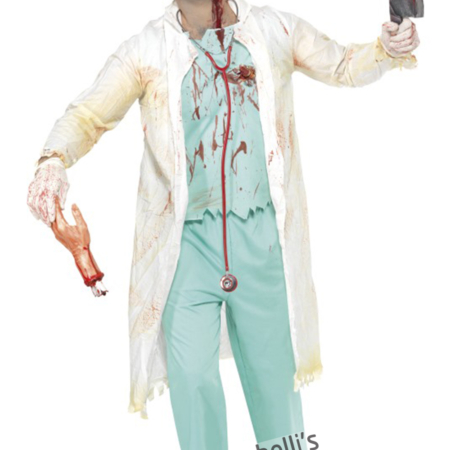 costume horror dottore pazzo zombie carnevale halloween o altre feste a tema - Mazzucchellis