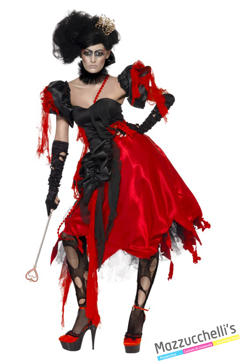 Costume Regina Di Cuori Zombie in vendita a Samarate Varese da Mazzucchellis