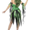 costume sexy strega verde halloween , carnevale o altre feste a tema - Mazzucchellis