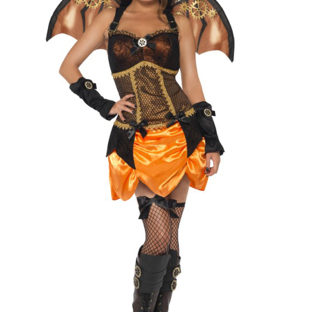 costume steam punk pipistrello halloween , carnevale o altre feste a tema - Mazzucchellis