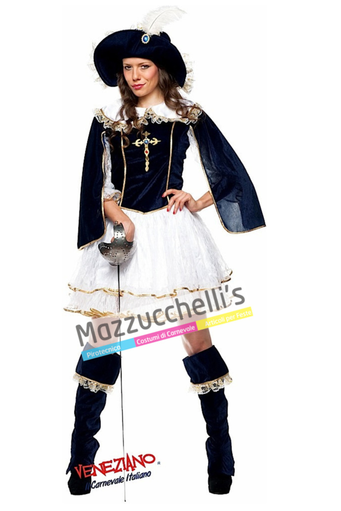 Costume Moschettiere Donna in vendita a Samarate Varese da Mazzucchellis