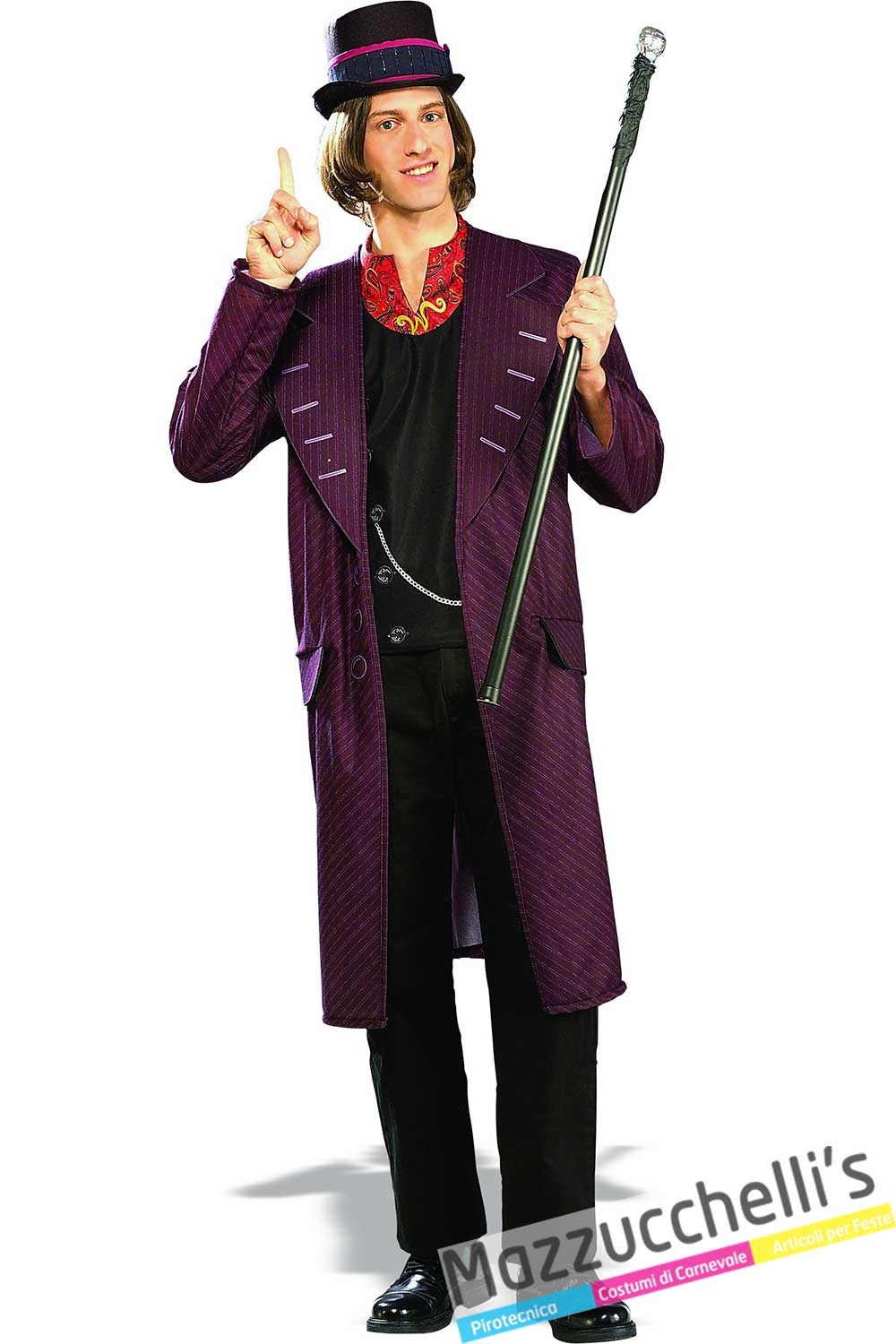 Costume Willy Wonka in vendita a Samarate Varese da Mazzucchellis
