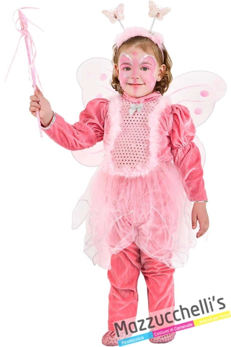 costume-bambina-farfalla-rosa---Mazzucchellis