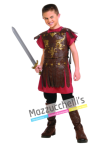Costume Bambino Guerriero Gladiatore Romano