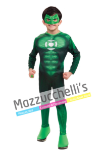 Costume Supereroe Jordan Lanterna Verde – Ufficiale - Mazzucchellis