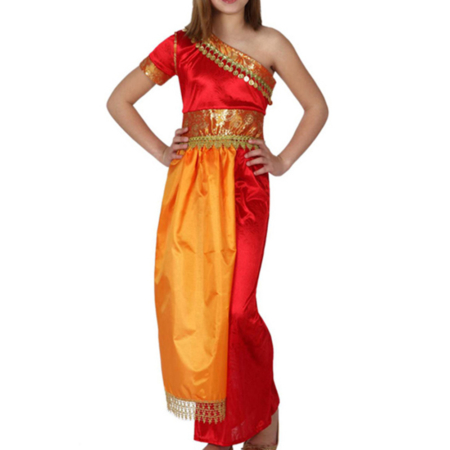 costume bambina indiana popoli del mondo carnevale halloween o altre feste a tema - Mazzucchellis