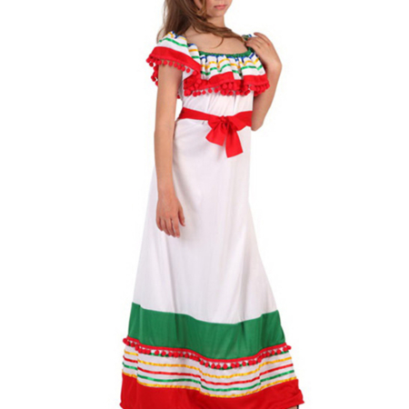 costume bambina messicana popoli del mondo carnevale halloween o altre feste a tema - Mazzucchellis