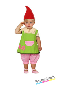 costume bambina neonata follettina carnevale halloween o altre feste a tema - Mazzucchellis