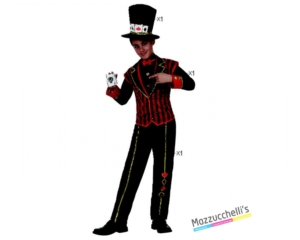 costume bambino giocatore poker carnevale halloween o altre feste a tema - Mazzucchellis