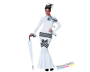 costume dama inglese mary poppins carnevale halloween o altre feste a tema - Mazzucchellis
