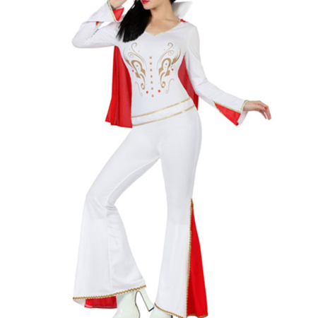 costume donna cantante famoso Elvis Presley carnevale halloween o altre feste a tema - Mazzucchellis