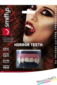 denti vampiro horror halloween carnevale feste a tema - Mazzucchellis