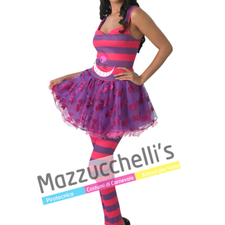 Costume Stregatto di Alice nel paese delle Meraviglie – Ufficiale Disney™ - Mazzucchellis