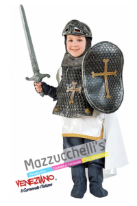 Costume Bambino guerriero medievale Crociato