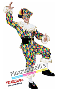 Costume Arlecchino Maschere del mondo - Mazzucchellis