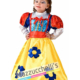 Costume Bambina Principessa Biancaneve - Mazzucchellis