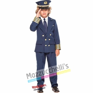 Costume Bambino Mestieri Pilota