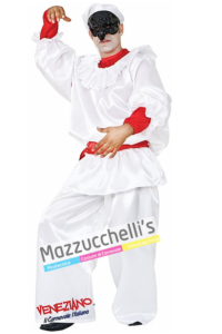 Costume Uomo Pulcinella Maschere del Mondo - Mazzucchellis