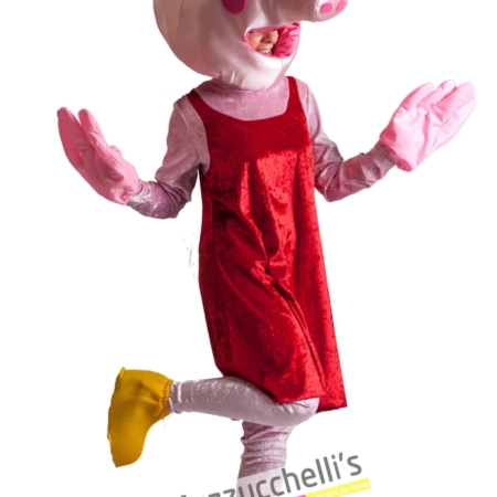 Costume Donna Adulta Cartone Mascotte Peppa Pig