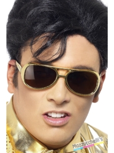 Occhiali Cantante Elvis Presley '60-'70 Disco CARNEVALE HALLOWEEN E ALTRE FESTE A TEMA