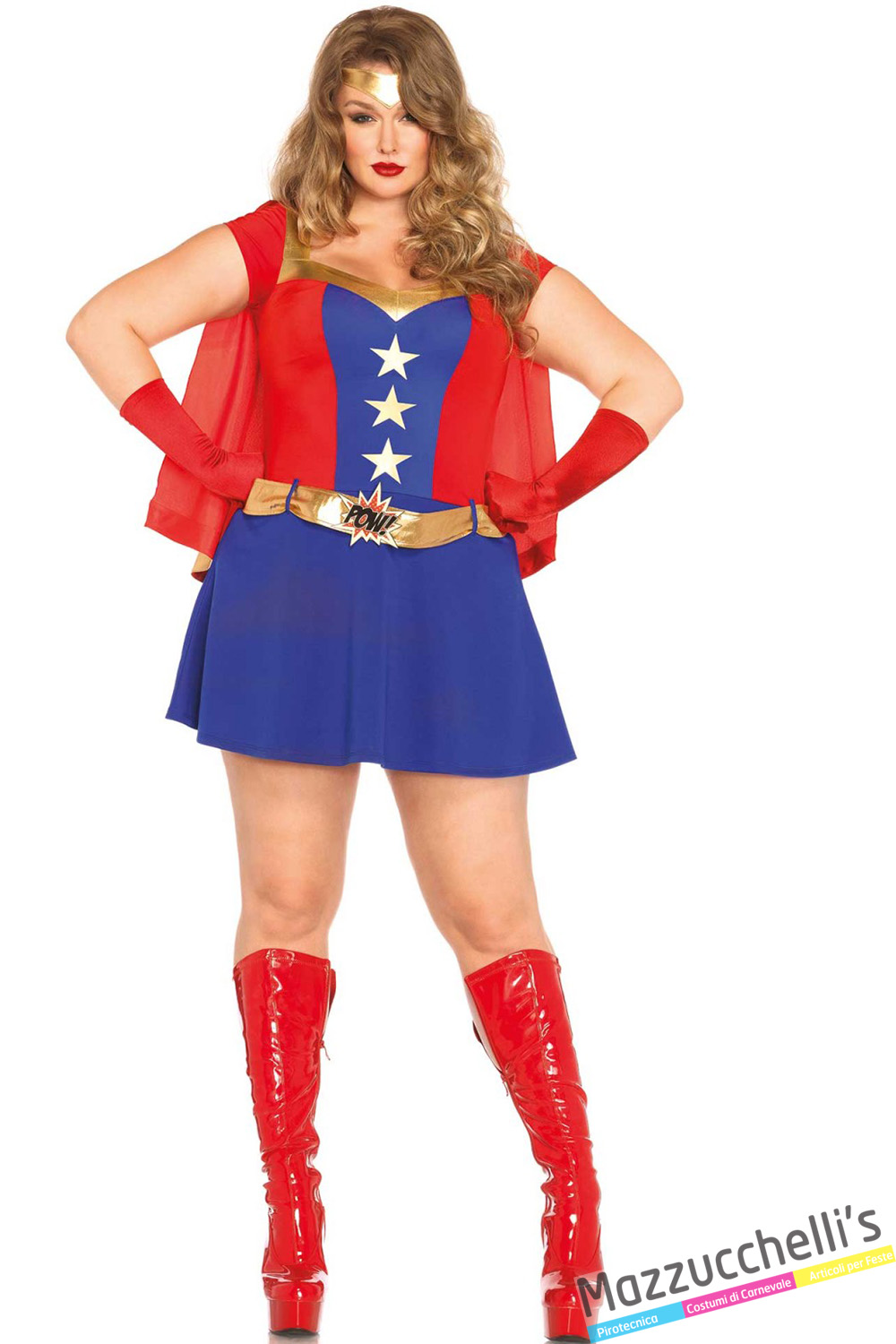 Costume Wonder Woman Curvy in vendita a Samarate Varese da Mazzucchellis