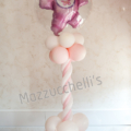 colonna BABY SHOWER ROSA nascita - Mazzucchellis