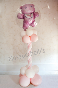colonna BABY SHOWER ROSA nascita - Mazzucchellis