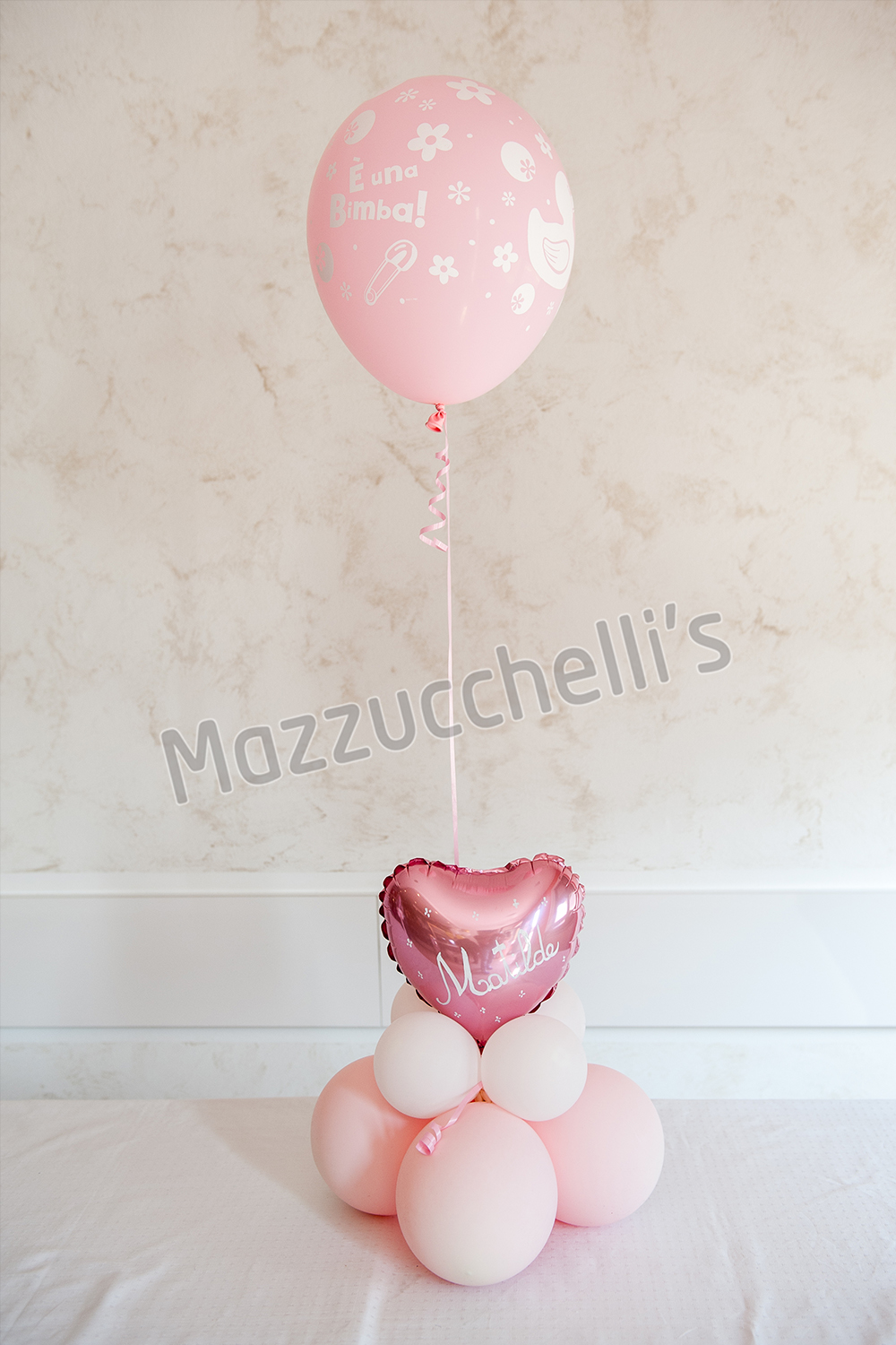 Centrotavola Palloncini Nascita Baby Shower in vendita a Samarate Varese da  Mazzucchellis