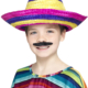 cappello sombrero messicano colorato bambino - Mazzucchellis