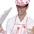 cilindro con sangue finto zombie killer halloween horror carnevale o altre feste a tema - Mazzucchellis