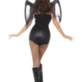 costume sexy diavolo nero halloween , carnevale o altre feste a tema - Mazzucchellis