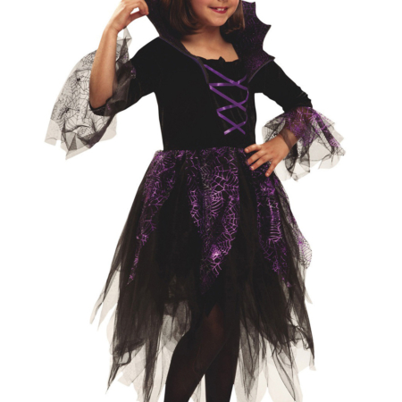 costume vampira pipistrello bambina carnevale halloween o altre feste a tema - Mazzucchellis