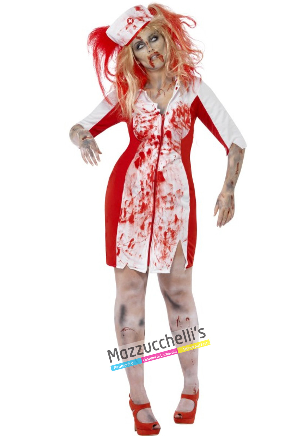 Costume Infermiera Zombie Horror in vendita a Samarate Varese da  Mazzucchellis