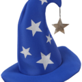 cappello mago azzurro carnevale halloween e altre feste a tema - Mazzucchellis