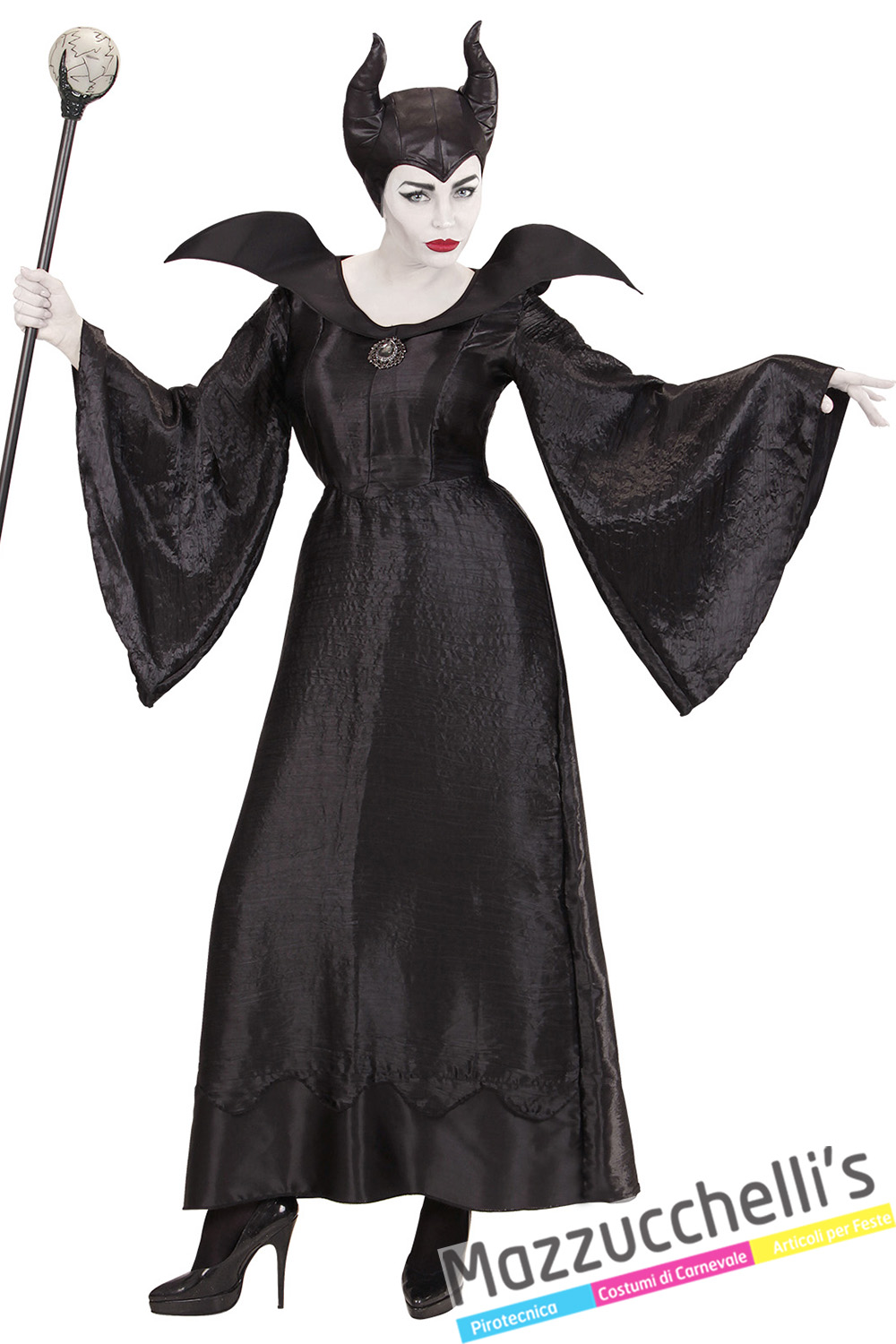 Costume Maleficent adulto  Ideale per Halloween o feste a tema